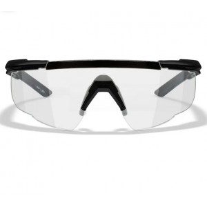 Очки защитные Wiley X Saber Advanced tactical glasses - Clear Matte Black (303)